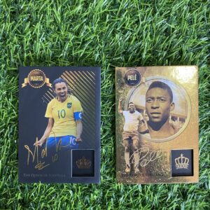 01 CARD do Pelé + CARD da Marta