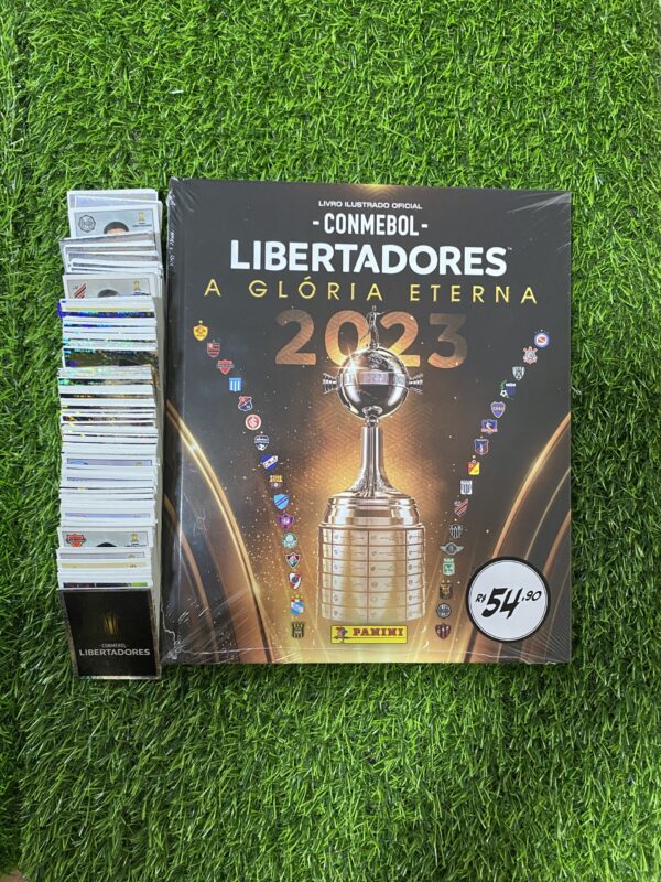 Álbum da Libertadores da América 2023 (Figurinhas soltas + capa dura)