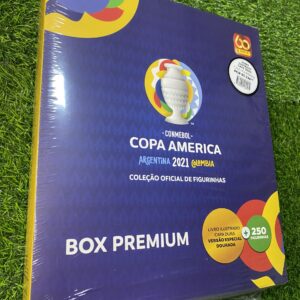 BOX Copa América 2021 - Capa Dura + 250 figurinhas