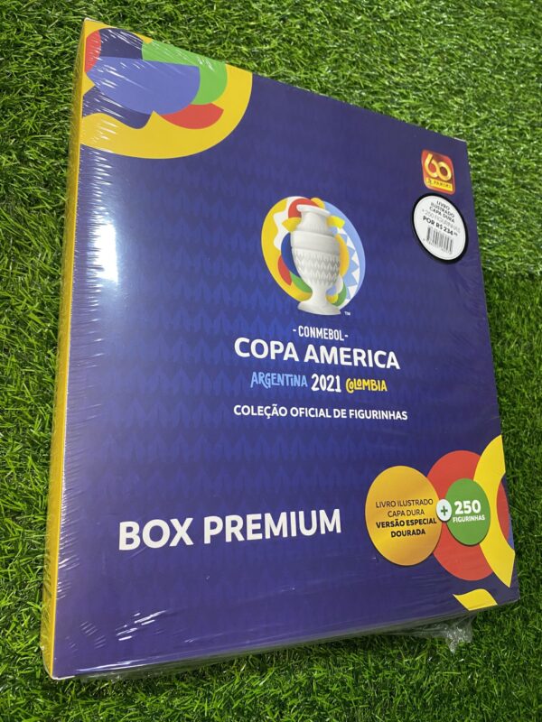 BOX Copa América 2021 - Capa Dura + 250 figurinhas