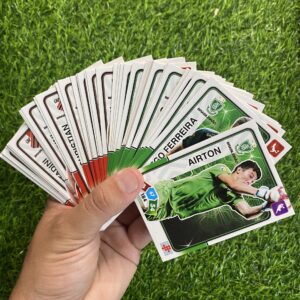 COLEÇÃO DE CARDS BASE COMPLETA (Vai pro Jogo): Brasileirão 2020/21 (ADRENALYN) - 216 cards