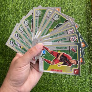 COLEÇÃO DE CARDS ESPECIAL COMPLETA (Diamantes): Brasileirão 2020/21 (ADRENALYN) - 7 cards