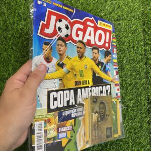 Kit Revista Jogão + CARDS (Pelé e Marta) - 01 UNIDADE