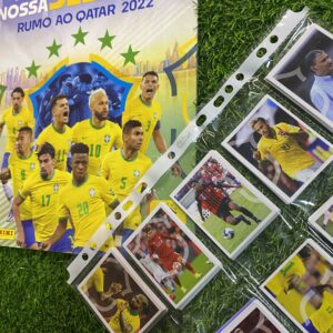 Álbum Nossa Seleção - Copa do Mundo 2022 (Figurinhas Soltas + capa mole)
