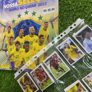 Álbum Nossa Seleção - Copa do Mundo 2022 (Figurinhas Soltas + capa dura)