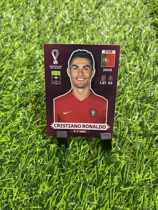 ORYX EDITION: Figurinha do Cristiano Ronaldo (POR18)- Álbum Copa do Mundo 2022 (Made in Italy)