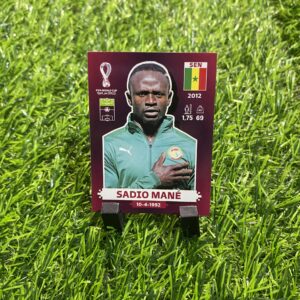 ORYX EDITION: Figurinha do Sadio Mané (SEN19)- Álbum Copa do Mundo 2022 (Made in Italy)