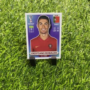 EUA EDITION: Figurinha do Cristiano Ronaldo (POR18)- Álbum Copa do Mundo 2022