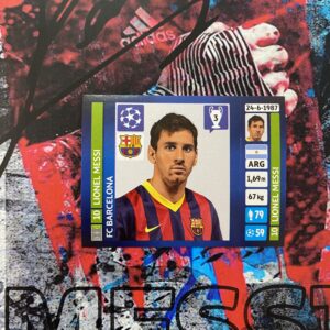 MESSI >> Figurinha do Messi (554)  - Champions League 2013/2014