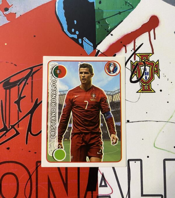 CRISTIANO RONALDO >> Figurinha do CR7 (597) -Euro Copa 2016