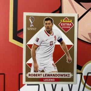 LEWANDOWSKI >> Figurinha LEGEND BRONZE - Copa do Mundo 2022 (Made in Brazil)