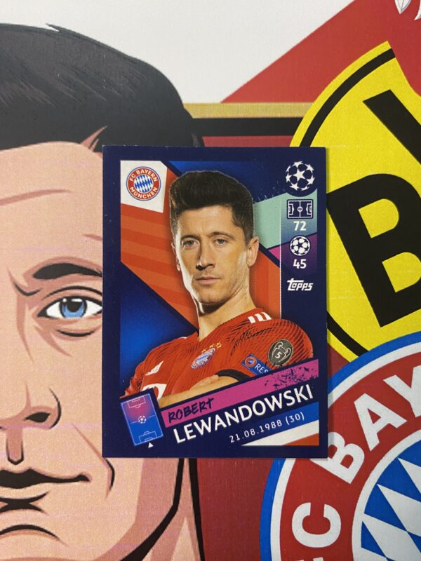 LEWANDOWSKI >>Figurinha do Lewa (96)  - Champions League 2018/2019