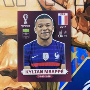 MBAPPÉ >> Figurinha (FRA19) – Copa do Mundo 2022 (Made in Italy – ORYX)