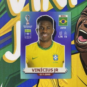VINICIUS JR. >> Figurinha (BRA20) – Copa do Mundo 2022