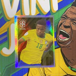 VINICIUS JR. >> Figurinha (BR26) – Nossa Seleção Rumo ao Qatar 2022