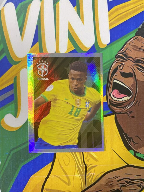 VINICIUS JR. >> Figurinha (BR26) – Nossa Seleção Rumo ao Qatar 2022