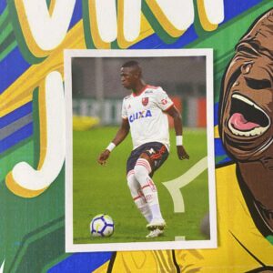 VINICIUS JR. >> Figurinha (157) – Nossa Seleção Rumo ao Qatar 2022 (cópia)