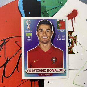 CRISTIANO RONALDO >> Figurinha do CR7 (POR18) - Copa do Mundo 2022 (Versão EUA)