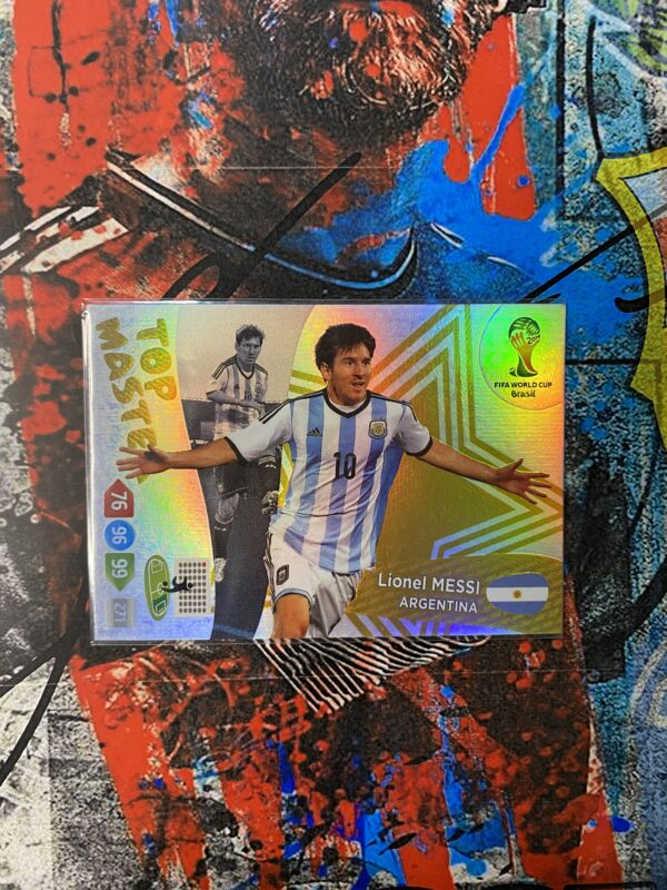 MESSI >> CARD/ TOP MASTER– Copa do Mundo de 2014