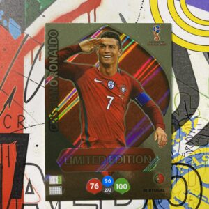 CRISTIANO RONALDO >> CARD/LIMITED EDITION - COPA DO MUNDO 2018