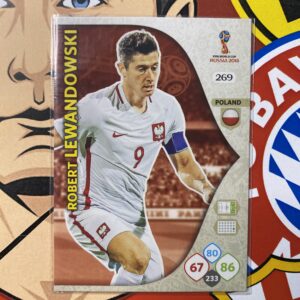 LEWANDOWSKI >> CARD (269) - COPA DO MUNDO 2018, ADRENALYN