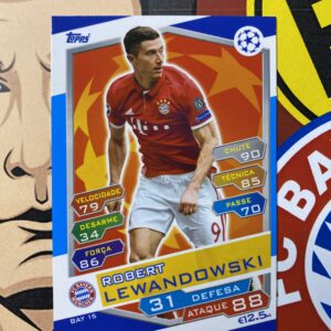 LEWANDOWSKI >> CARD (BAY 15) - CHAMPIONS LEAGUE 2016/2017