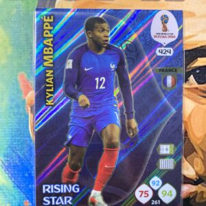 MBAPPÉ >> CARD/RISING STAR (424) - COPA DO MUNDO 2018, ADRENALYN