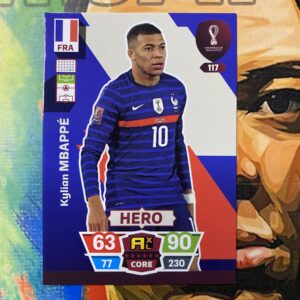 MBAPPÉ >> CARD/HERO (117) - COPA DO MUNDO 2022, ADRENALYN