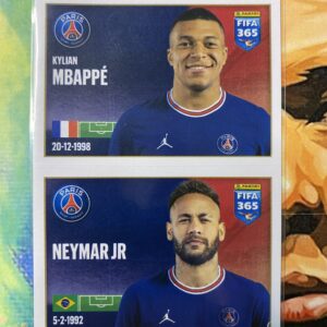 MBAPPÉ e NEYMAR >> FIGURINHA (178) - FIFA 365