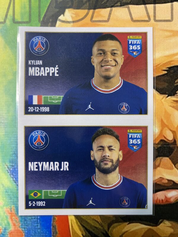 MBAPPÉ e NEYMAR >> FIGURINHA (178) - FIFA 365