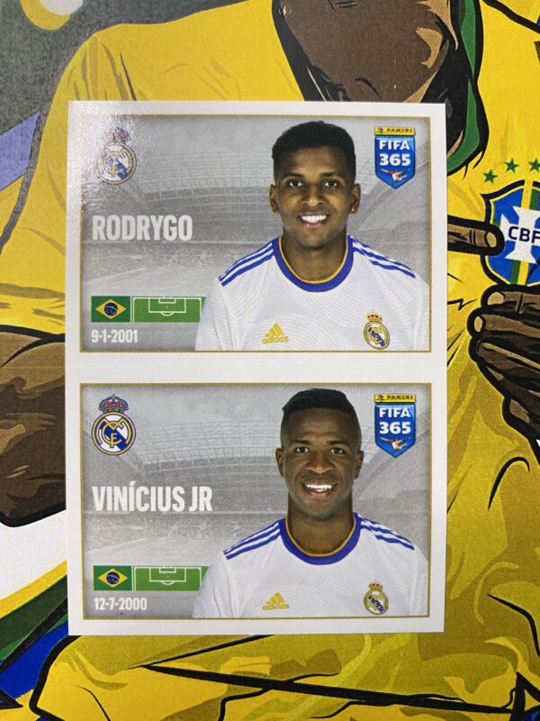 VINI JR. e RODRYGO >> FIGURINHA (133) -FIFA 365