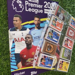 Álbum Premier League, 2017 (COMPLETO) - Capa Mole - Editora TOPPS