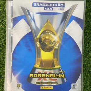 Coleção COMPLETA (400 CARDS) com a PASTA - Campeonato Brasileiro 2023 - ADRENALYN