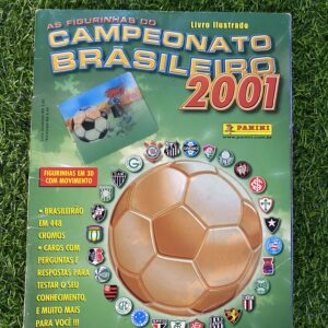Álbum do Brasileirão de 2001 INCOMPLETO
