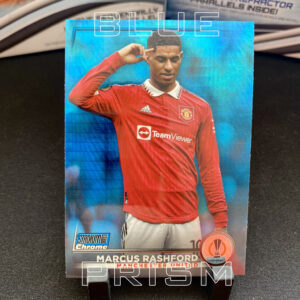 MARCUS RASHFORD >> BLUE PRISM - Stadium Club Chrome 2022/23