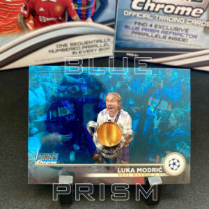 LUKA MODRIC >> BLUE PRISM - Stadium Club Chrome 2022/23