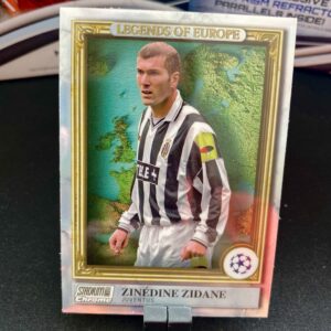 ZINÉDINE ZIDANE  >> LEGENDS OF EUROPE - Stadium Club Chrome 2022/23