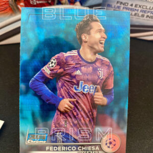 FEDERICO CHIESA  >> BLUE PRISM - Stadium Club Chrome 2022/23